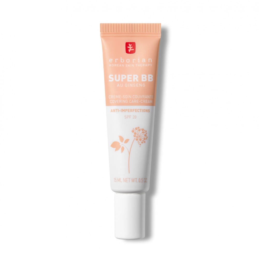 ВВ-крем для обличчя Erborian Super BB Ginseng SPF 20, Clair, 15 мл