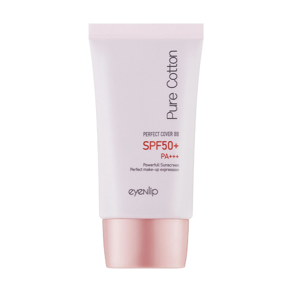 Зволожувальний ВВ-крем для обличчя Eyenlip Pure Cotton Perfect Cover BB Cream SPF 50+/PA +++, 23 Natural Beige, 30 мл